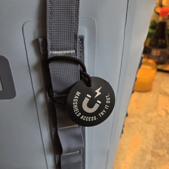 YETI Hopper M12 Backpack Cooler In Light Blue - Picture 4 of 13